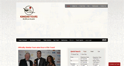 Desktop Screenshot of kimidartours.com